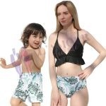 Maillot de bain assorti mere fils