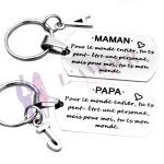 Porte-Clé Papa Maman
