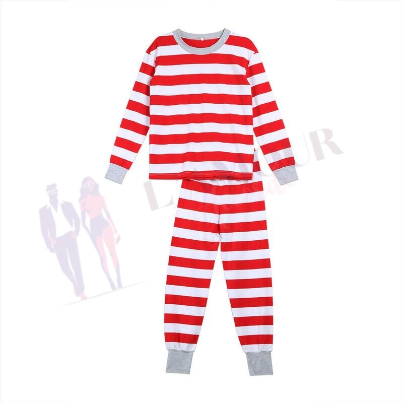 Pyjama Rayure Homme Femme – Image 8