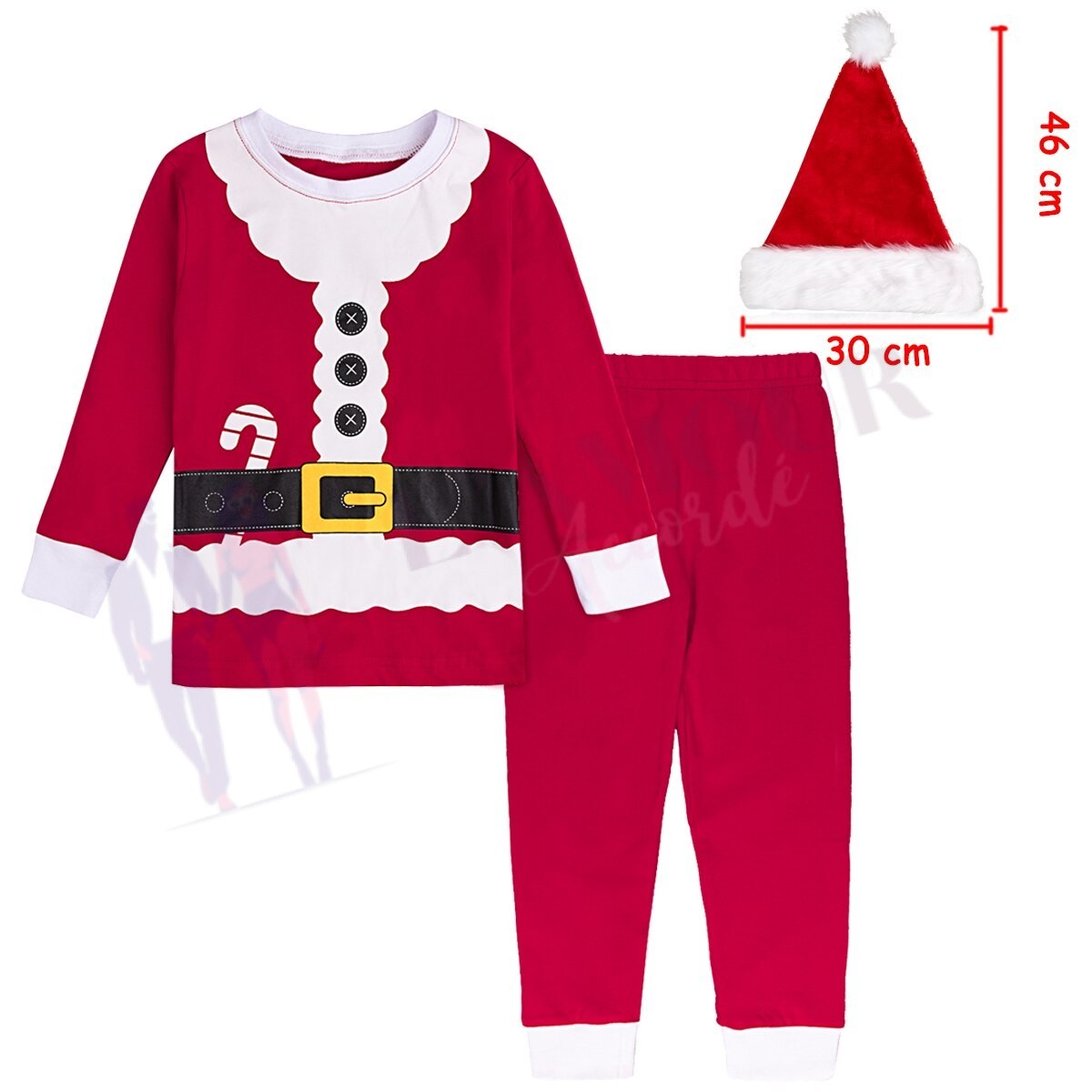 Pyjama Père Noël Garçon-Fille