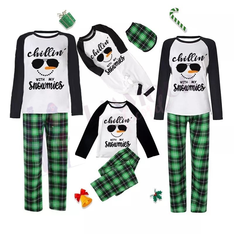 Pyjama Noël Famille Grande Taille