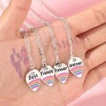 Collier Papillon pour 4 BFF