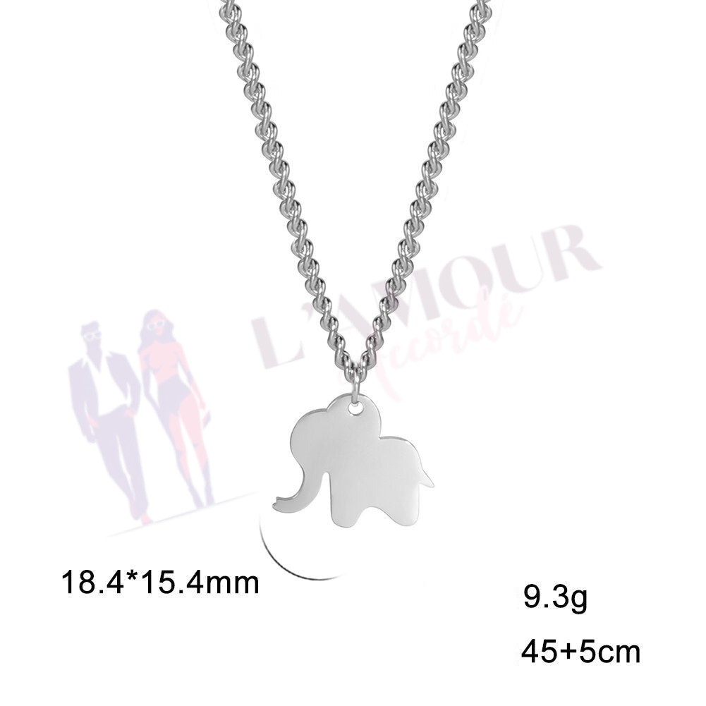 Pendentif Eléphant Bébé Maman – Image 2