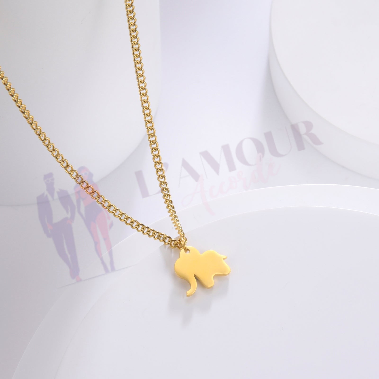 Pendentif Eléphant Bébé Maman – Image 12