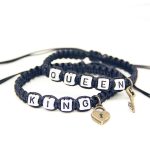 Bracelet Corde Tressée King Queen