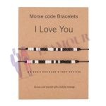 Bracelet morse I love you
