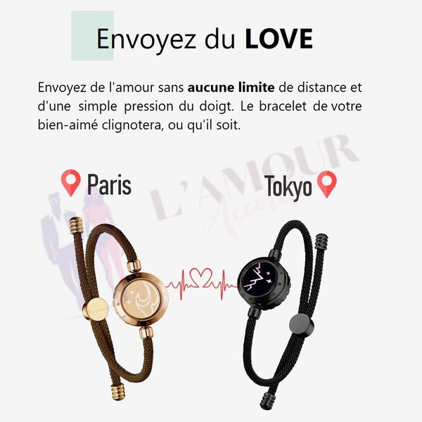 Bracelet pour envoyer de l'amour