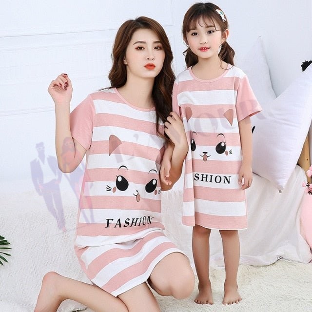 robe de nuit chat