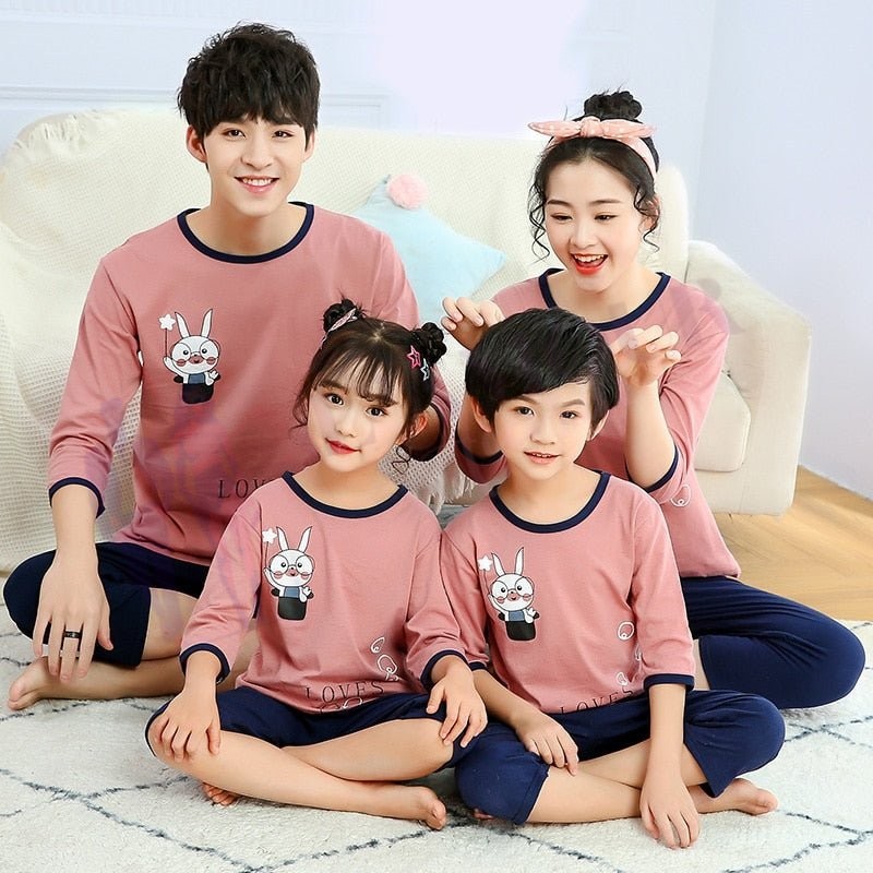 Pyjama Lapin Adulte et Kids – Image 4