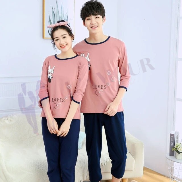 Pyjama Lapin Adulte et Kids – Image 2