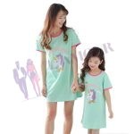 Pyjama Licorne Mère Fille