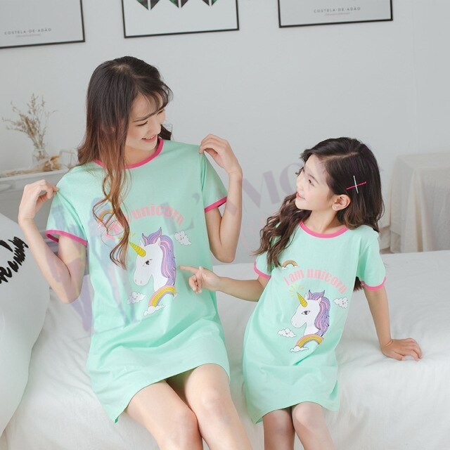 Pyjama Licorne Mère Fille – Image 4