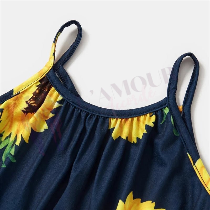 Robe Motif Tournesol – Image 4