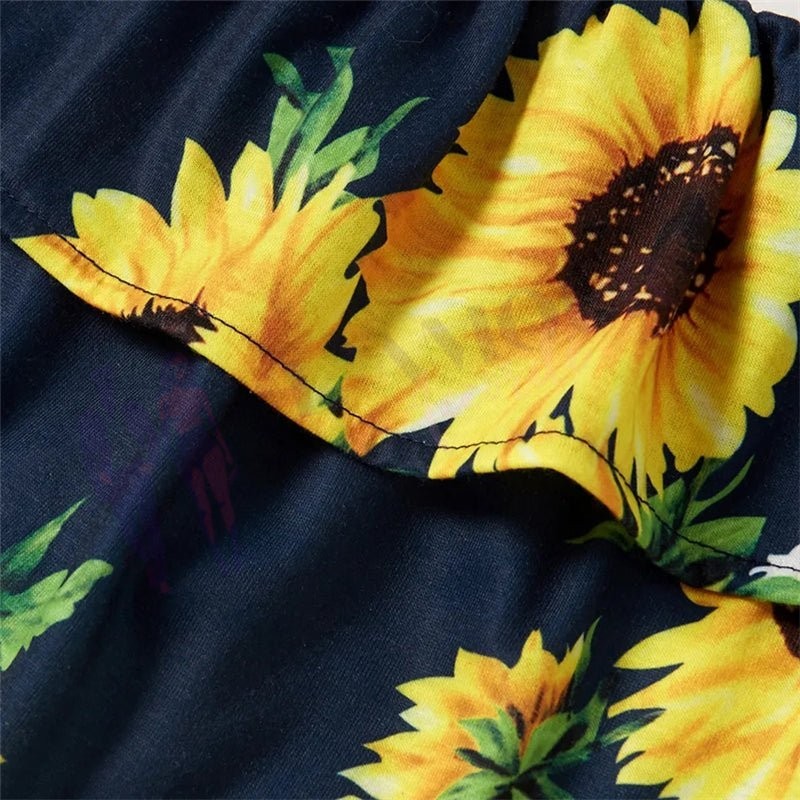 Robe Motif Tournesol – Image 3