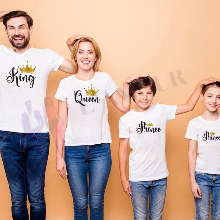 t-shirt-famille-king-queen-prince-princess-297819 Tee shirt famille king queen prince princess