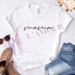 t-shirt maman blanc