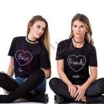 Tee shirt femme meilleure amie